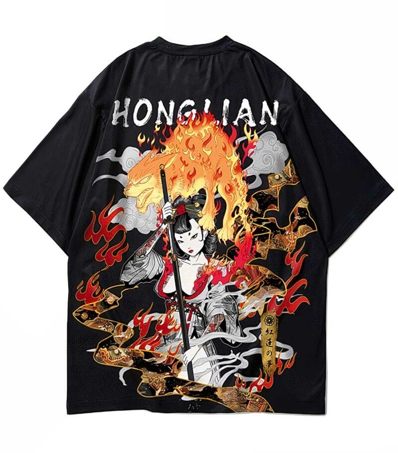 Dragon Tshirt Honglian Polyester Outfit