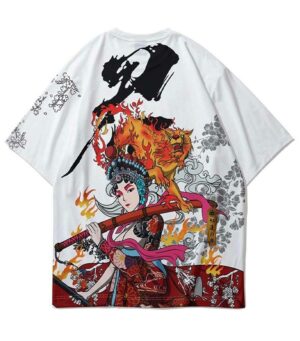Dragon Tshirt Fire Wolf Outfit