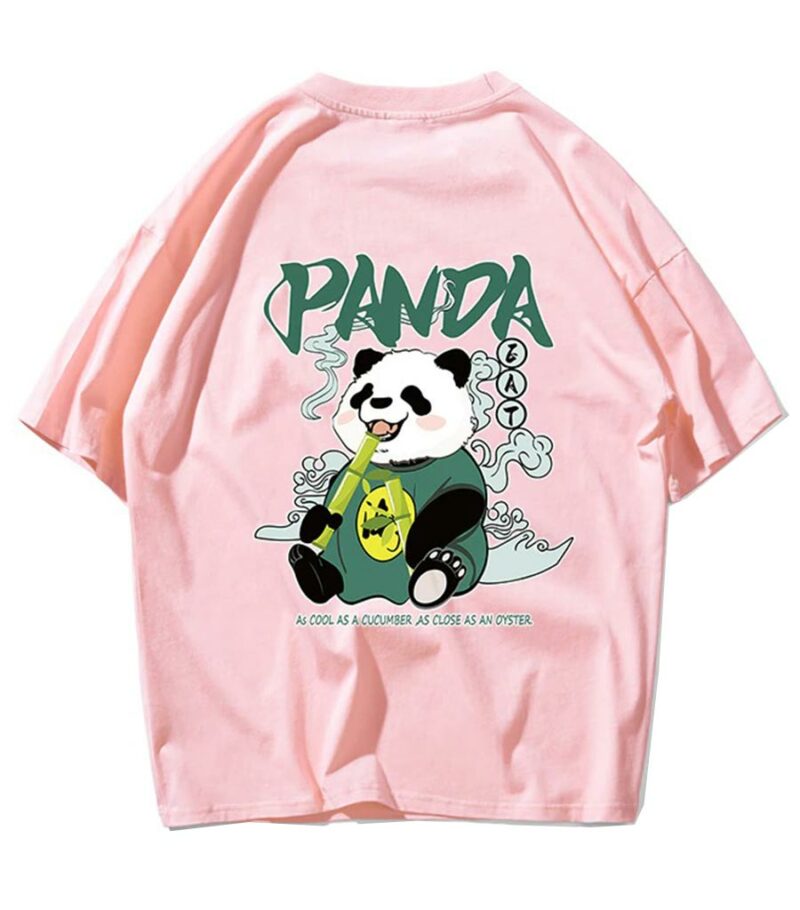 Dragon Tshirt Panda Pattern