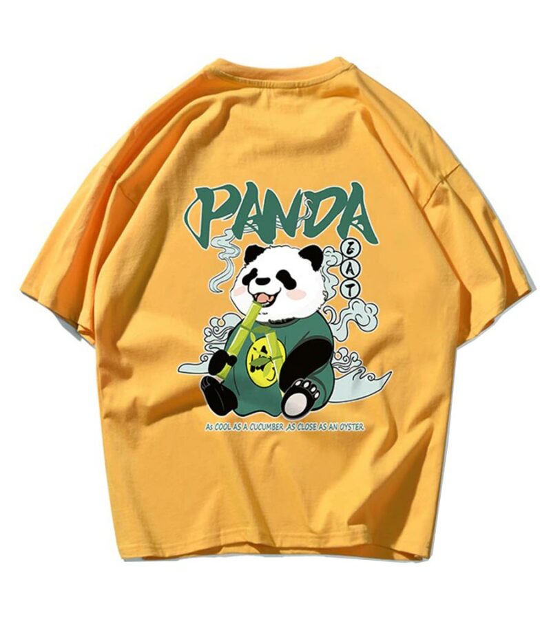 Dragon Tshirt Panda Pattern