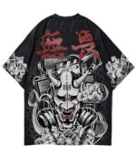 Dragon Tshirt Japanese Oni Streetwear