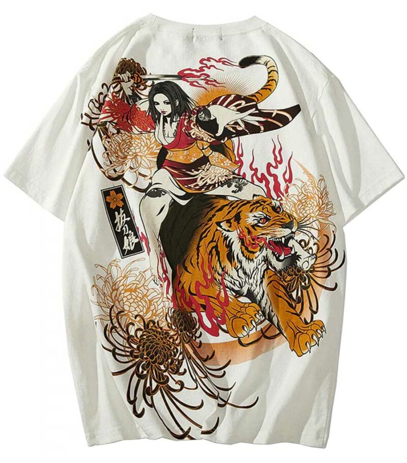 Dragon Tshirt Bengal Tiger Cotton
