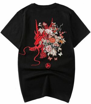 Dragon Tshirt Scarlet Style Art Organic Cotton