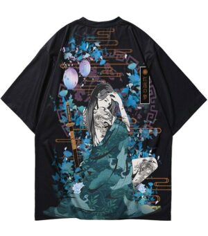 Dragon Tshirt Yakuza Cotton Streetwear