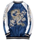 Dragon Jacket Flowers Spandex